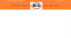 Desktop Screenshot of alabamahogcontrol.com